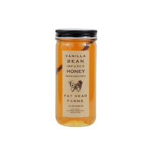 Vanilla Bean Infused Raw Honey